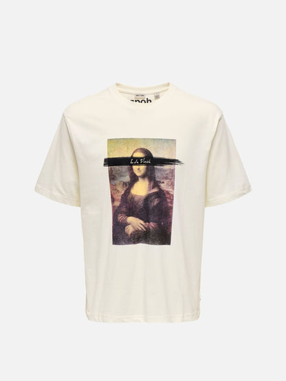 ONLY & SONS - Mona Lisa T-Shirt - Whisper White