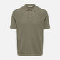 ONLY & SONS - Moon Knit Polo - Bungee Cord