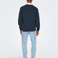 ONLY & SONS - Rosu Washed Crewneck Sweater - 