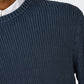 ONLY & SONS - Rosu Washed Crewneck Sweater - 