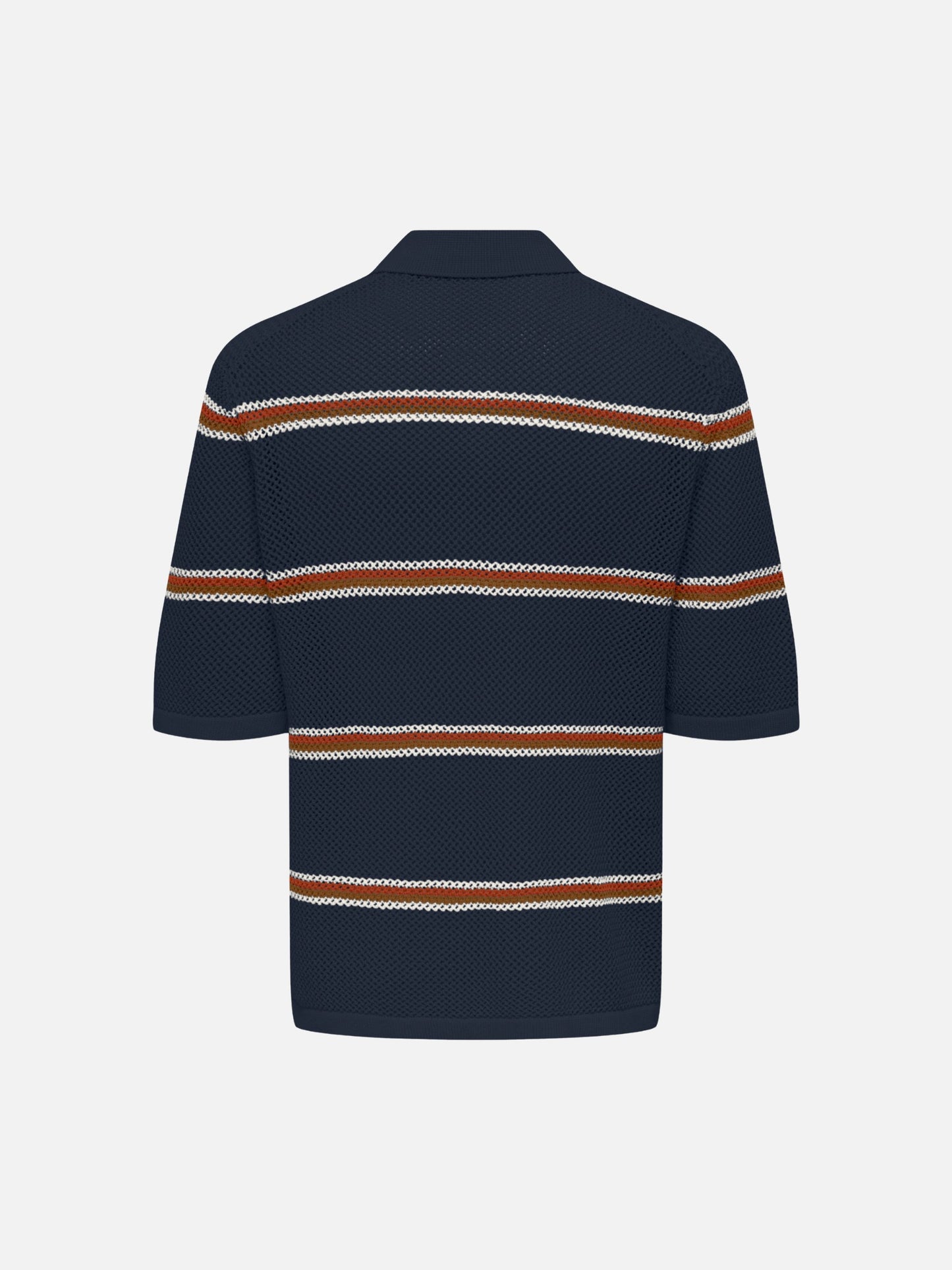 ONLY & SONS - Sejr Stripe Knit Polo - 