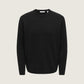 ONLY & SONS - Sting Relaxed Crewneck Sweater - Black