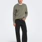 ONLY & SONS - Sting Relaxed Crewneck Sweater - 