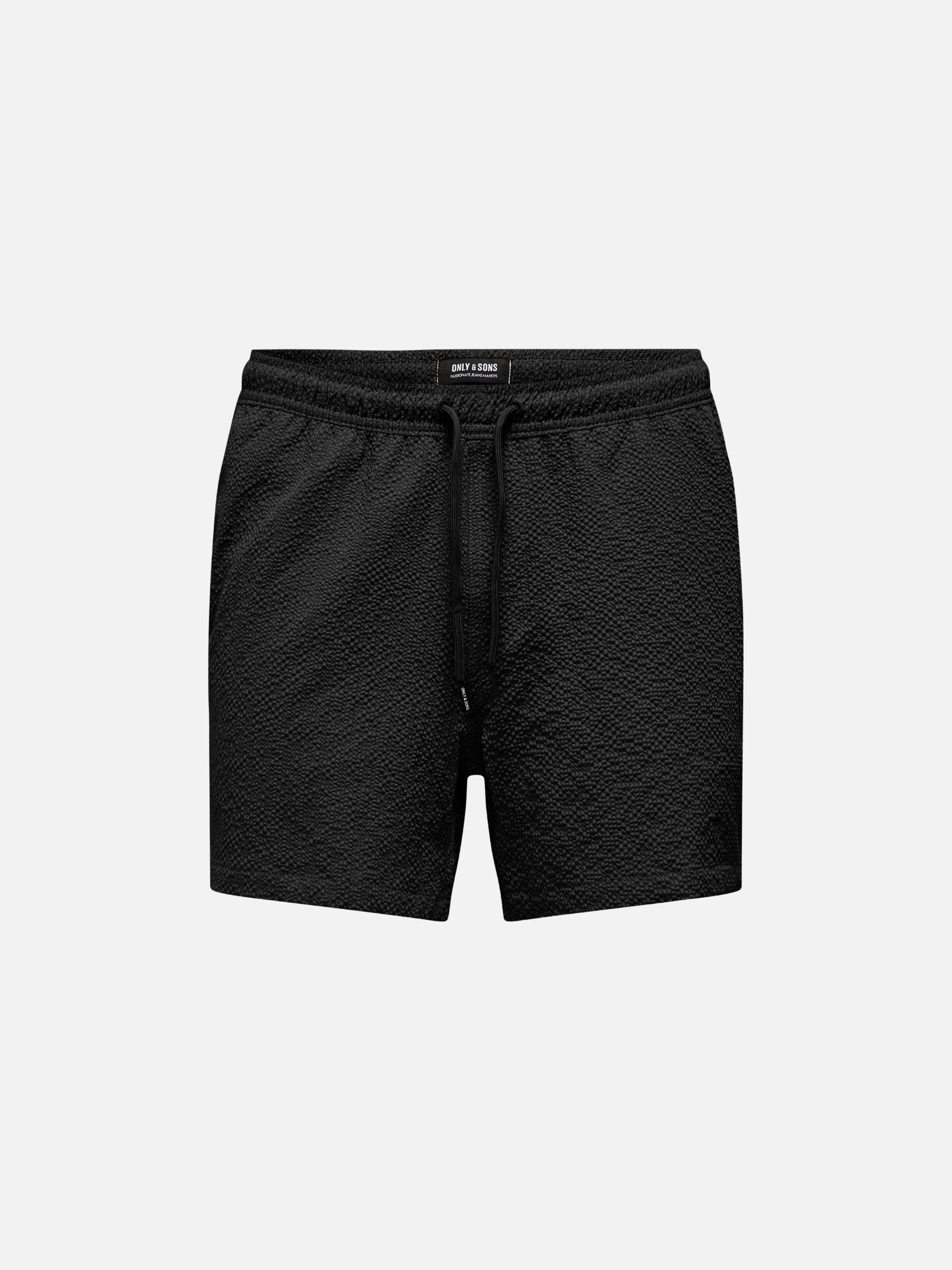 ONLY & SONS - Ted Seersucker Swim Shorts - 