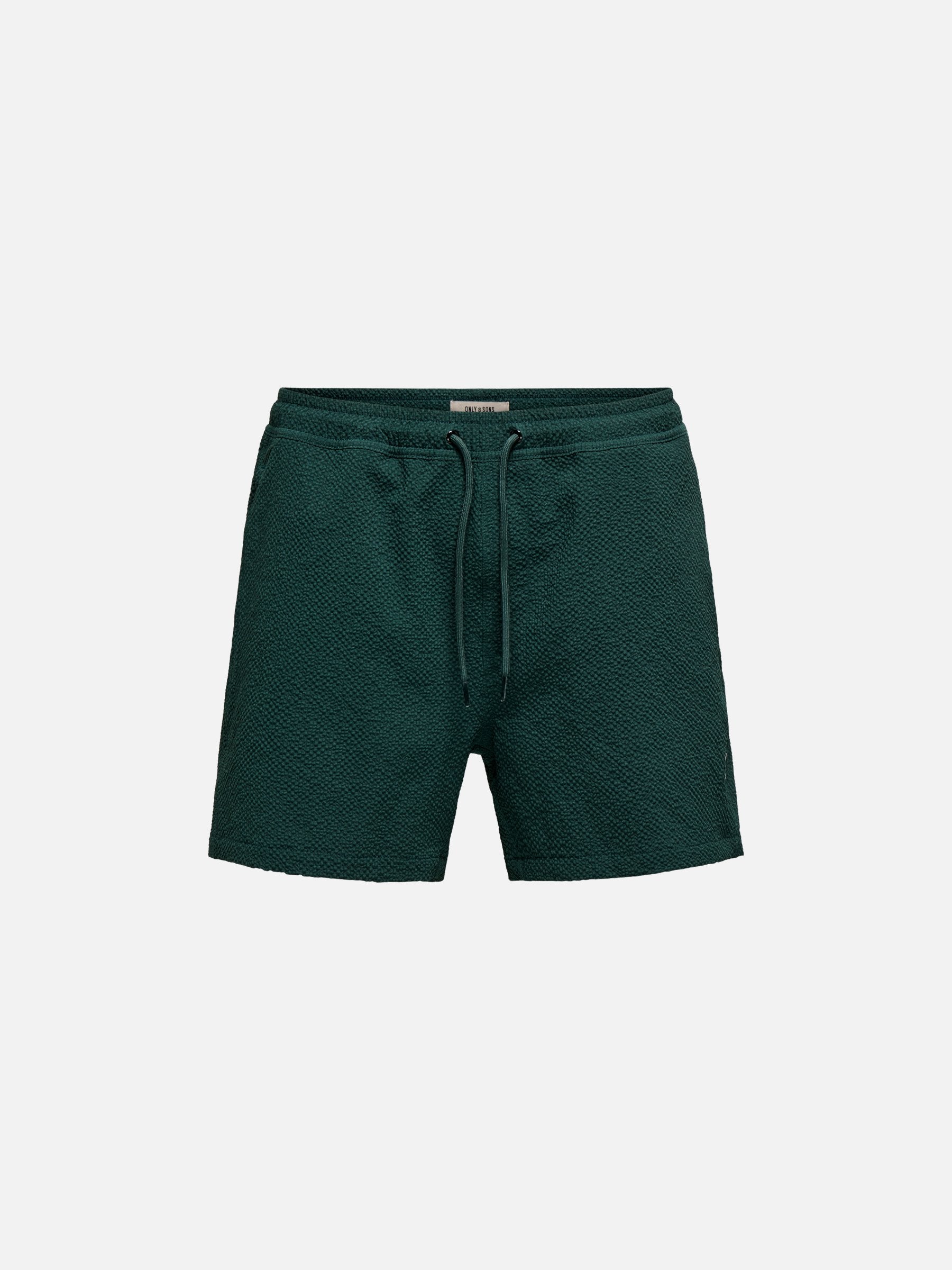 ONLY & SONS - Ted Seersucker Swim Shorts - 
