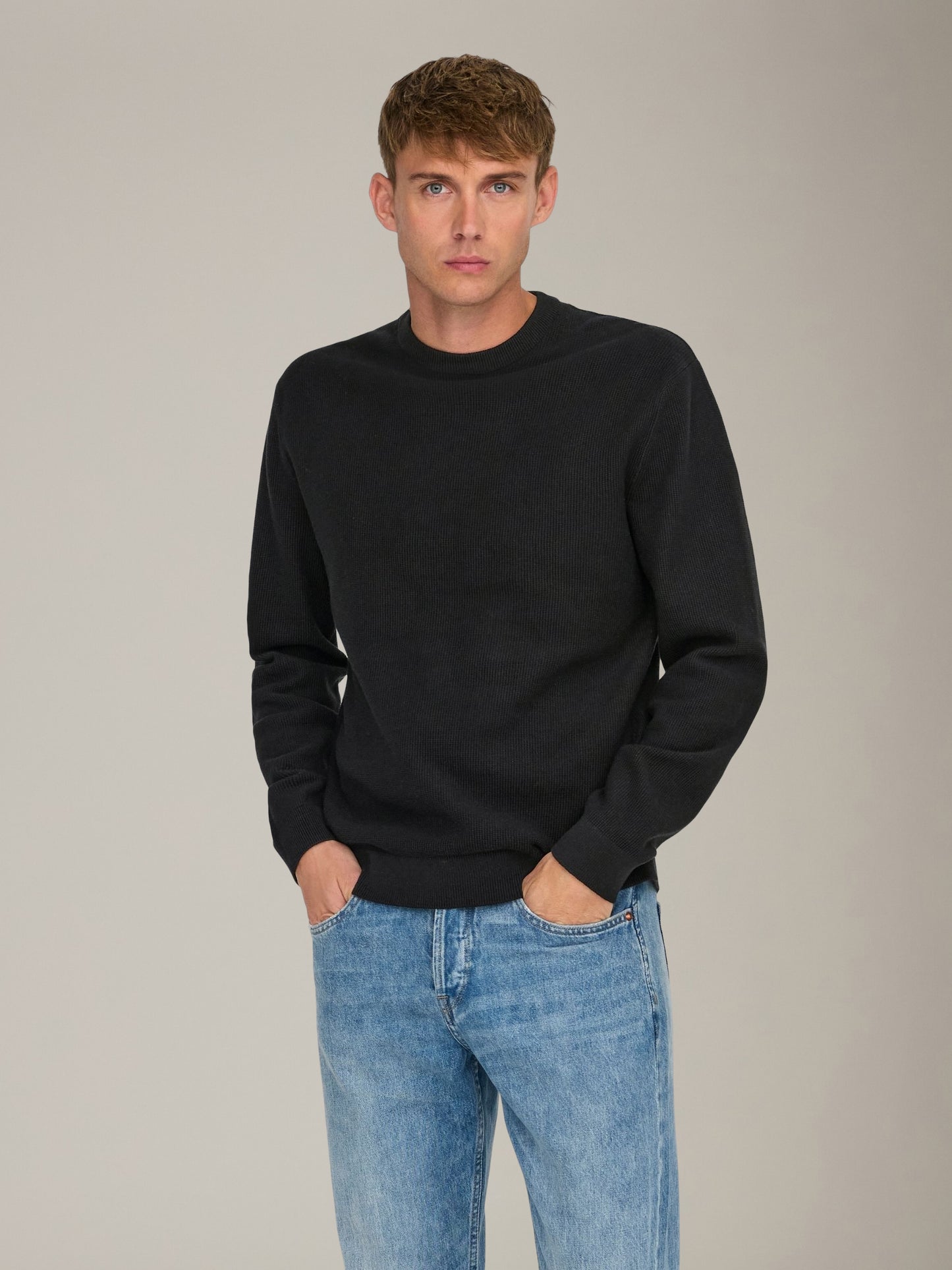 ONLY & SONS - Tony Longsleeve Waffle Knit - 