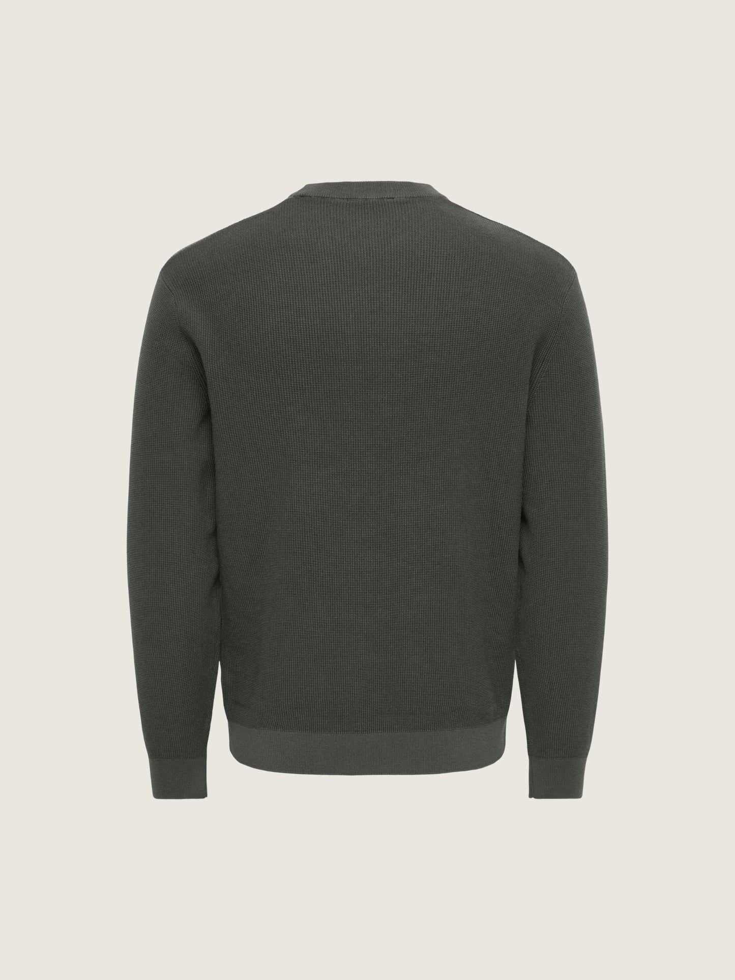 ONLY & SONS - Tony Longsleeve Waffle Knit Shirt - 