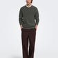 ONLY & SONS - Tony Longsleeve Waffle Knit Shirt - 
