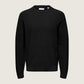 ONLY & SONS - Tony Longsleeve Waffle Knit Shirt - Black