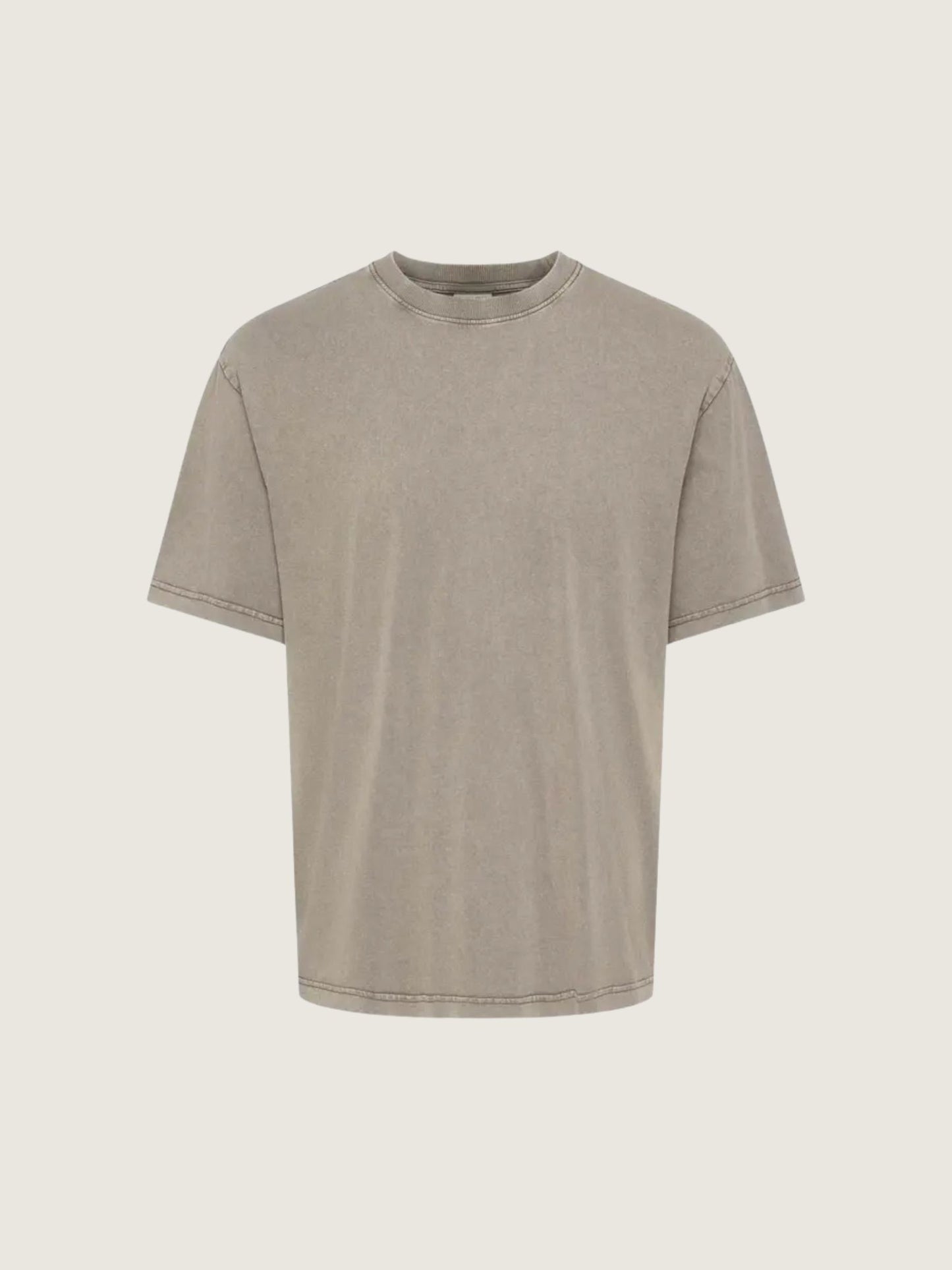 ONLY & SONS - Fred Relaxed Washed Shortsleeve T-Shirt - Tarmac