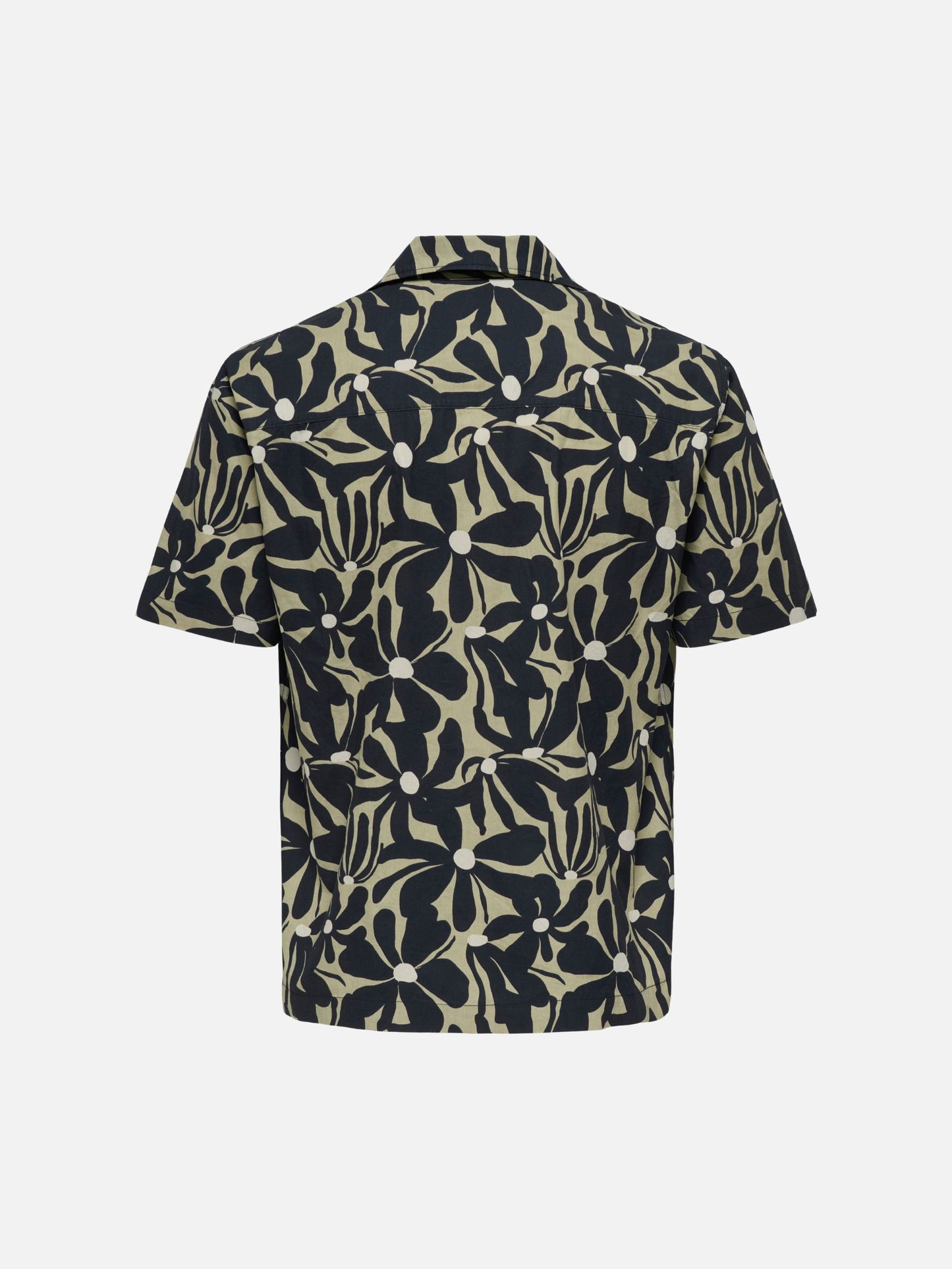ONLY & SONS - White Resort Shortsleeve Shirt - 