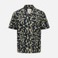 ONLY & SONS - White Resort Shortsleeve Shirt - Jet Black