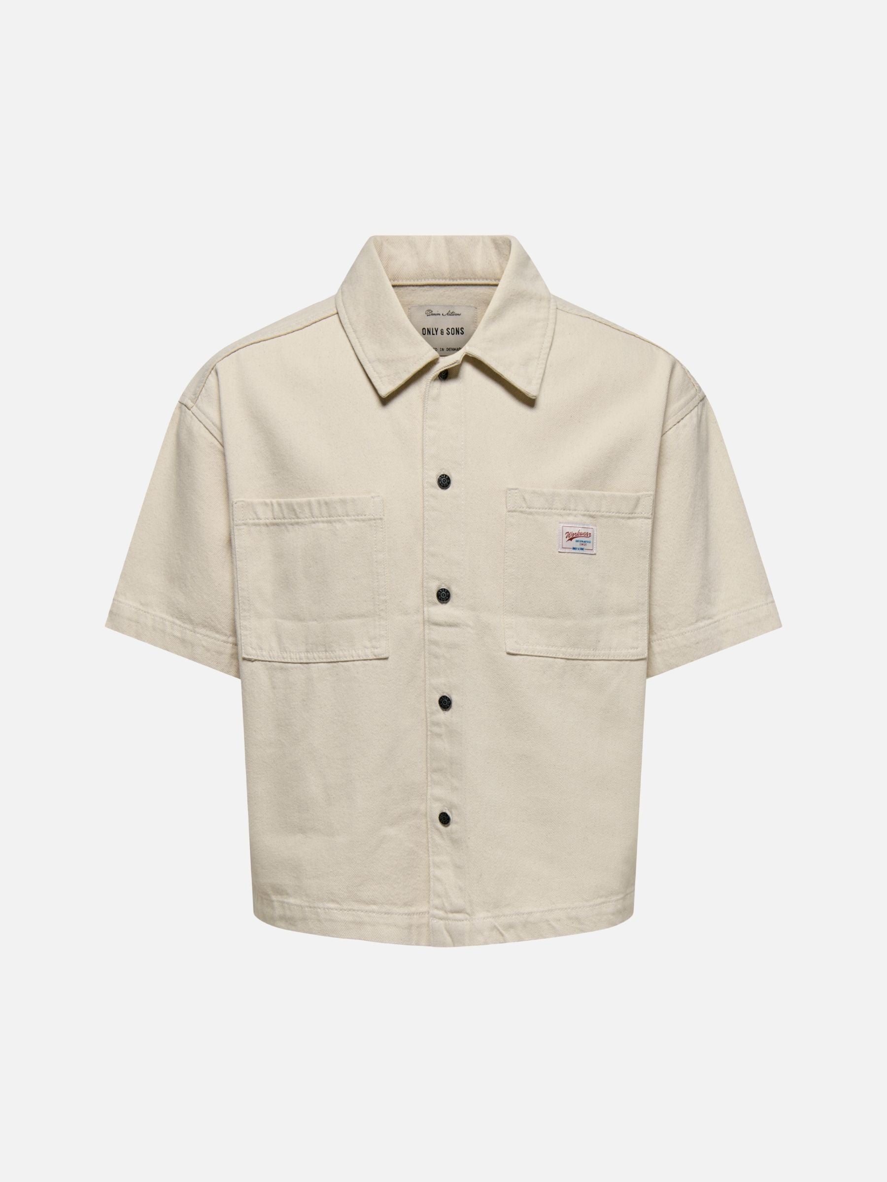 ONLY & SONS - Zealand Cotton Shortsleeve Shirt - 