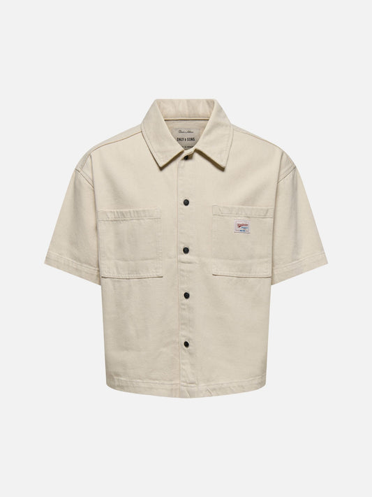 ONLY & SONS - Zealand Cotton Shortsleeve Shirt - 