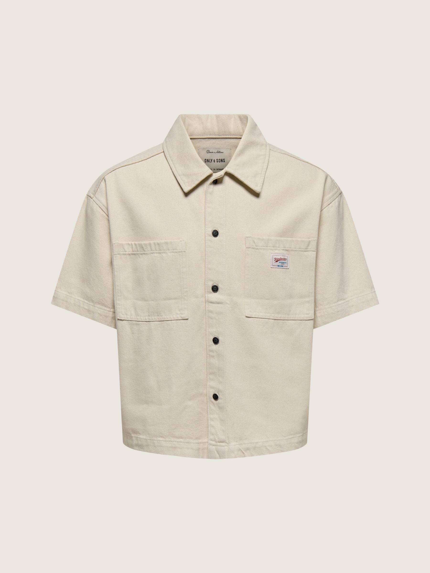 ONLY & SONS - Zealand Cotton Shortsleeve Shirt - 