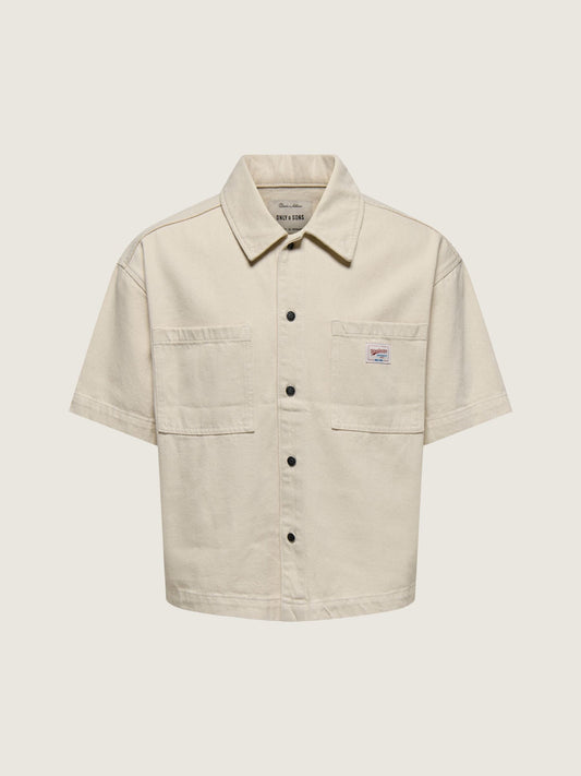 ONLY & SONS - Zealand Cotton Shortsleeve Shirt - 