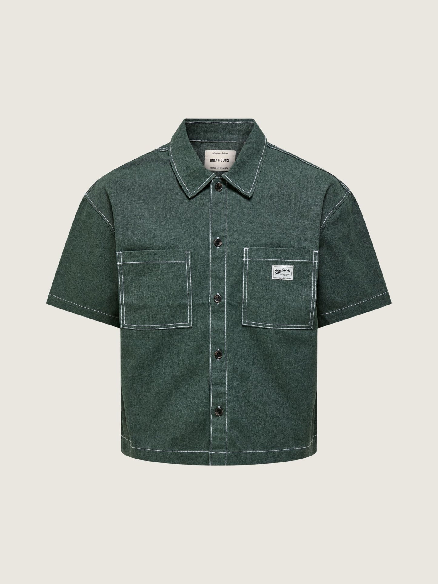 ONLY & SONS - Zealand Denim Shortsleeve Shirt - 