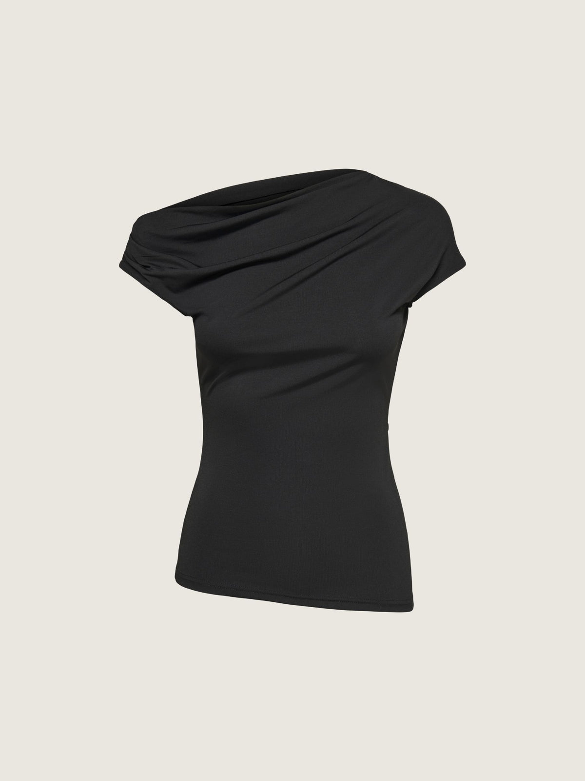 ONLY - Aria Asymmetric Top - Black