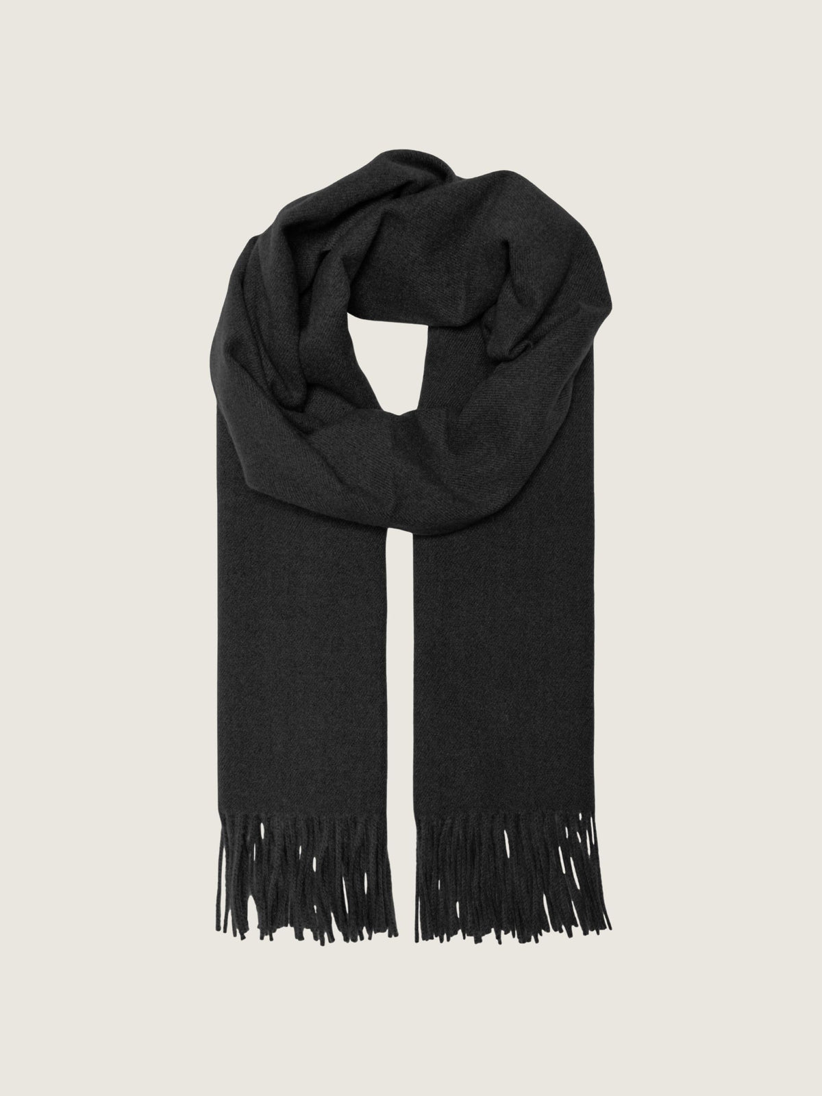 Astrid Woven Fringed Scarf