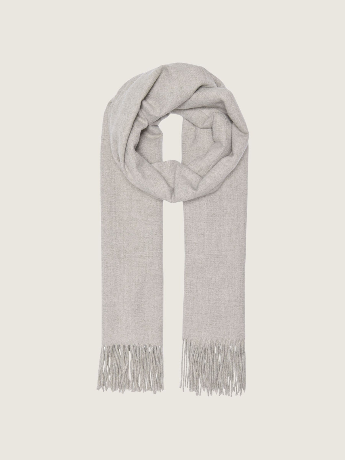 Astrid Woven Fringed Scarf