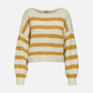 ONLY - Aya Stripe Boatneck Knit - Birch Harvest