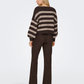 ONLY - Aya Stripe Boatneck Knit - 