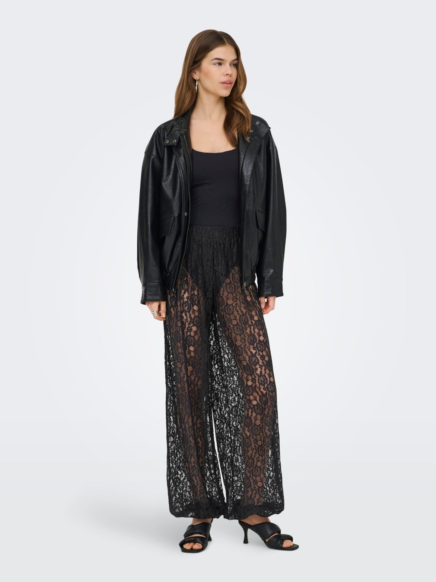ONLY - Bea Lace Balloon Pants - 