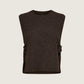 Beate Crewneck Bow Vest