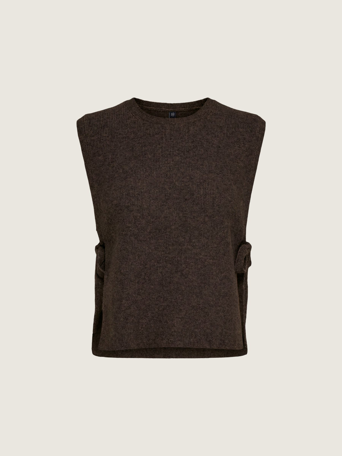 Beate Crewneck Bow Vest