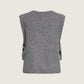 Beate Crewneck Bow Vest
