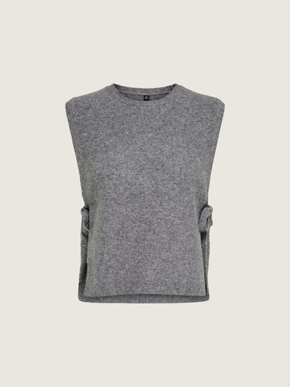 Beate Crewneck Bow Vest