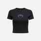 ONLY-Kira Bling Baby Tee-Black Heart