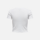 ONLY-Kira Bling Baby Tee-Bright White Cherry