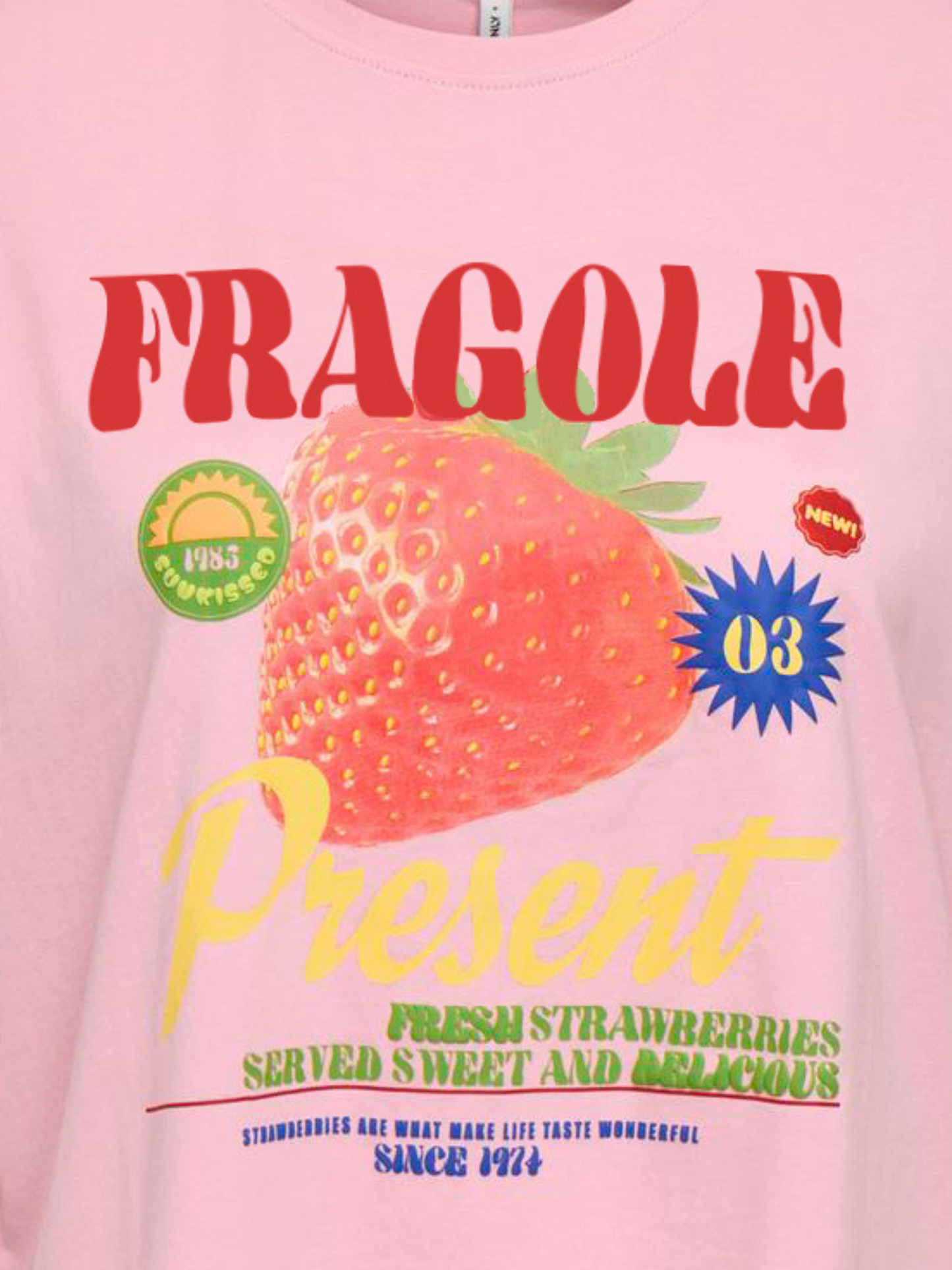 ONLY - Bolette Fruit Graphic Tee - 