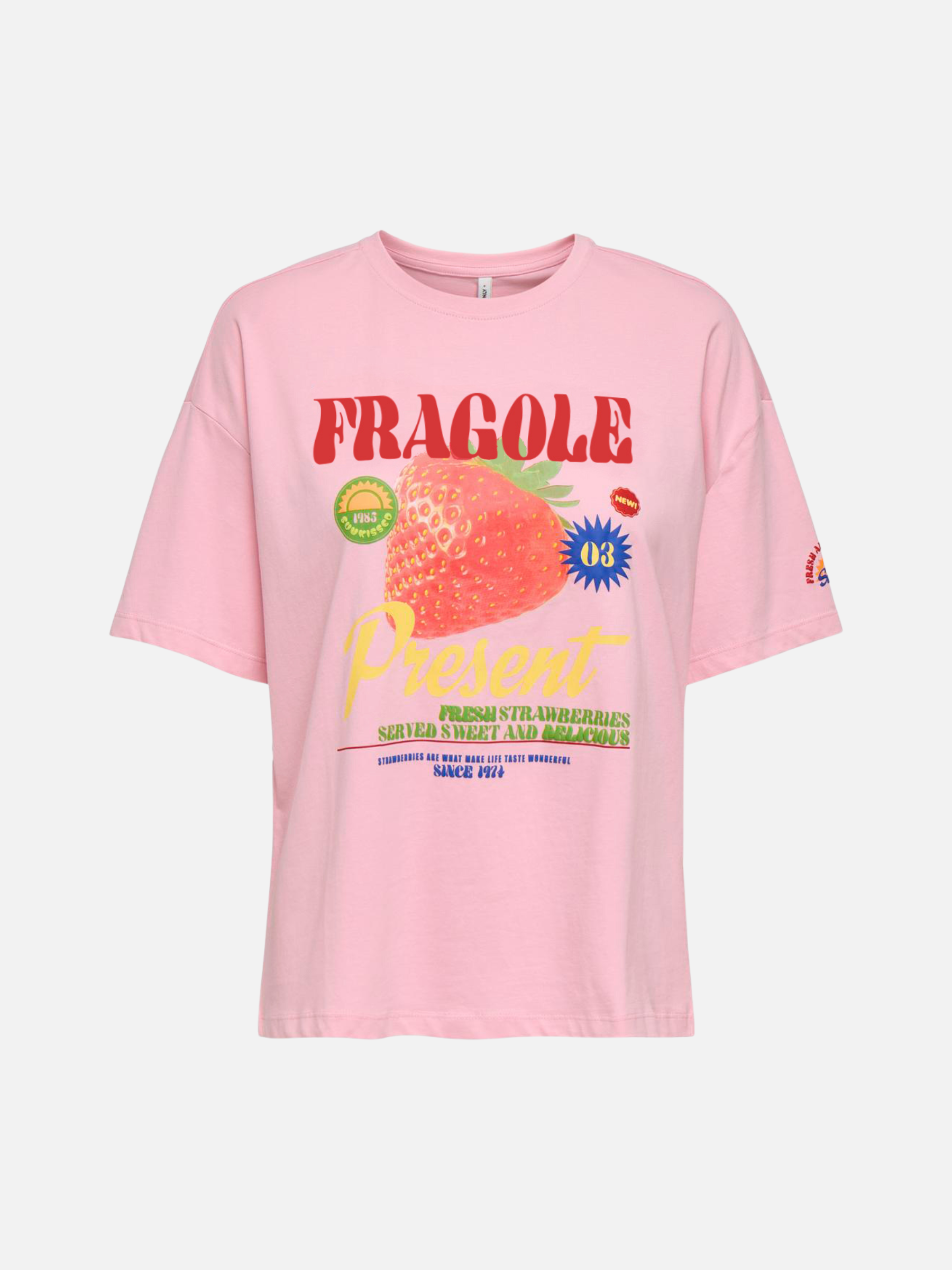 ONLY - Bolette Fruit Graphic Tee - 