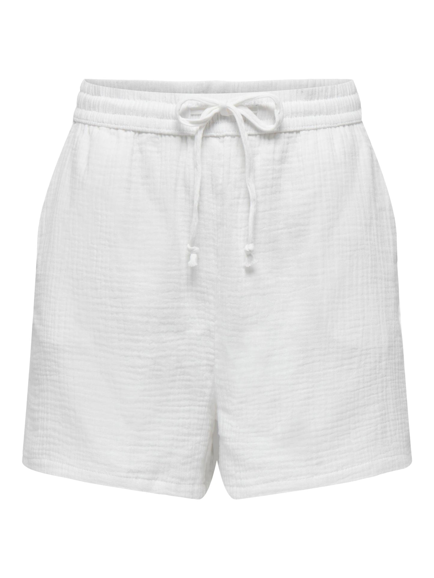 Bottoms - Only - Thyra Cotton Gauze Shorts - PLENTY