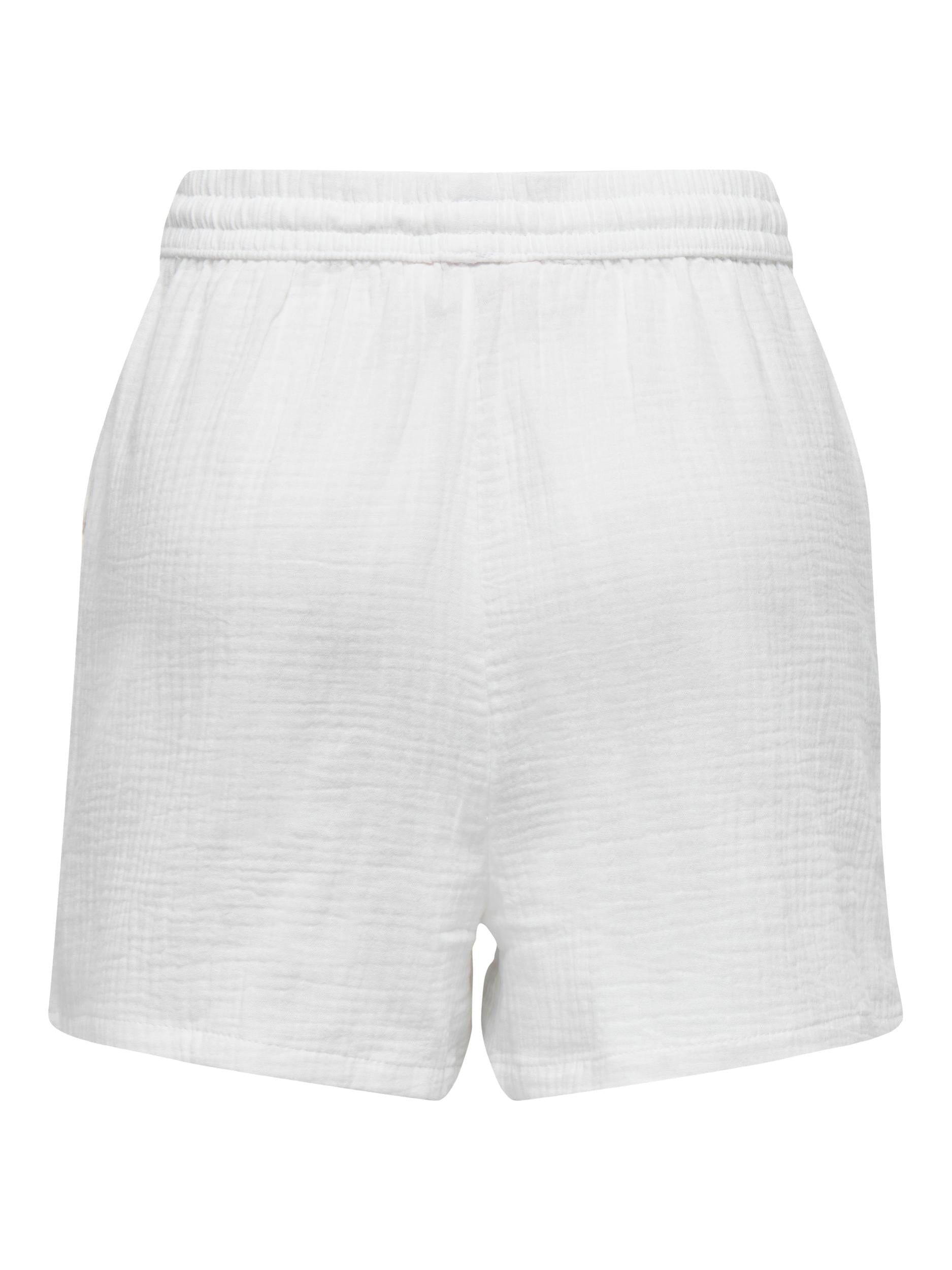 Bottoms - Only - Thyra Cotton Gauze Shorts - PLENTY