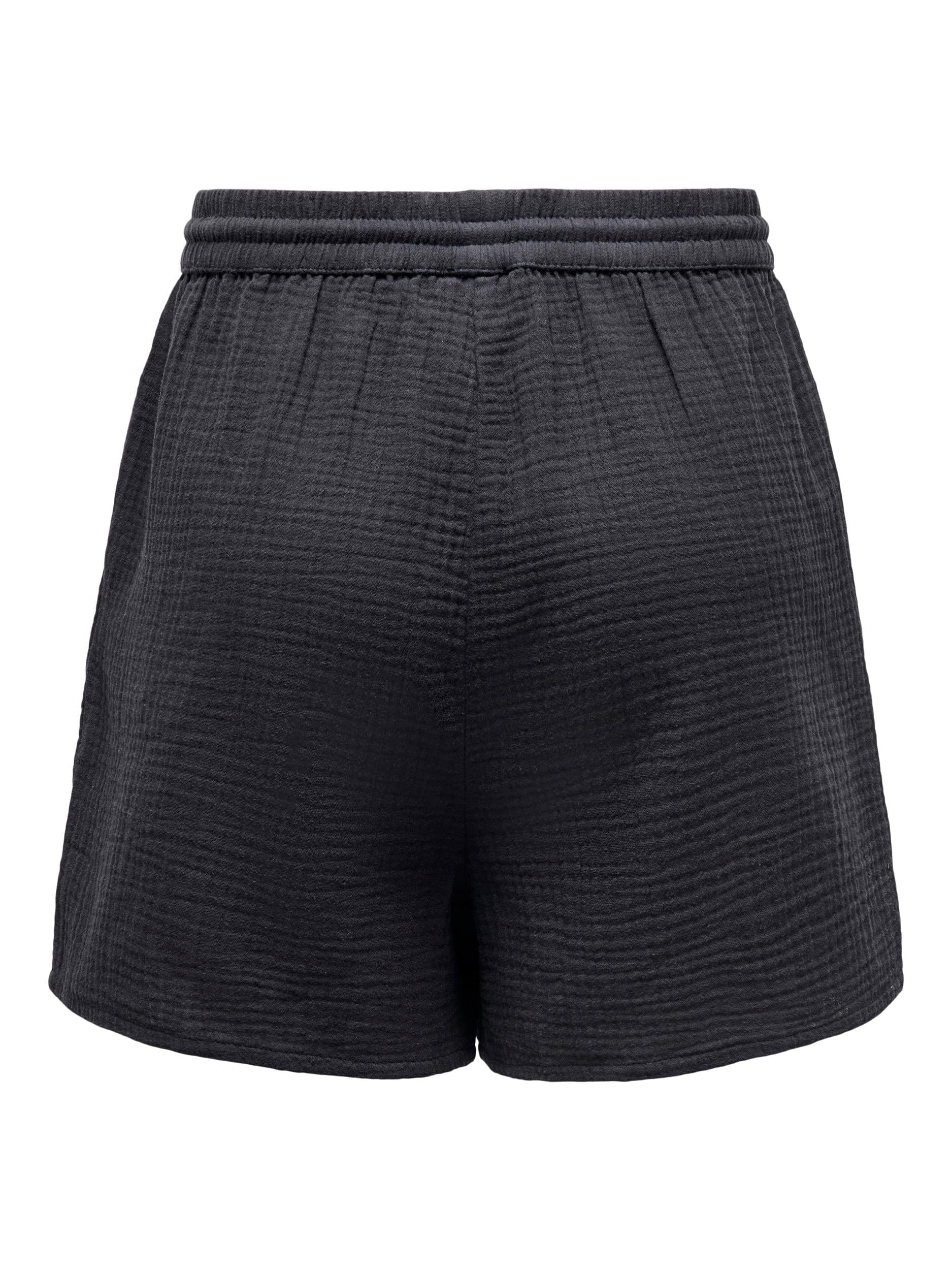 Bottoms - Only - Thyra Cotton Gauze Shorts - PLENTY