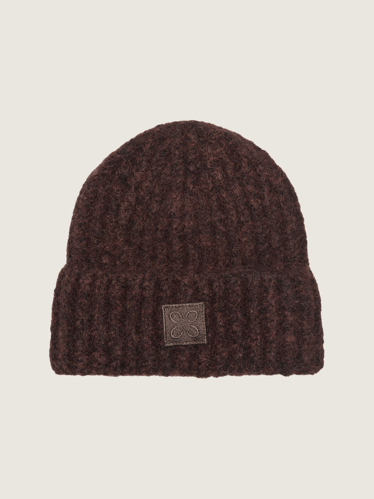 Christina Knit Patch Beanie
