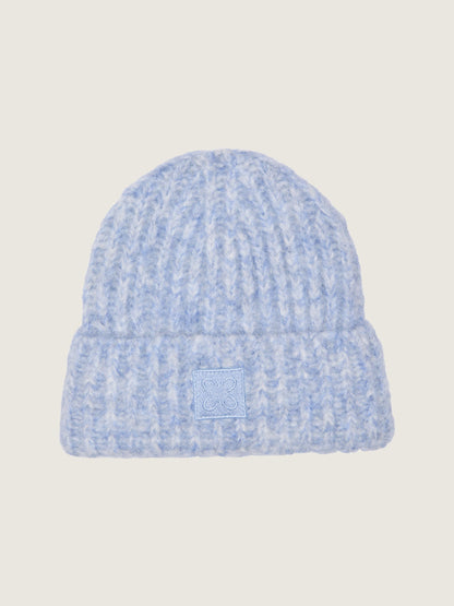 Christina Knit Patch Beanie