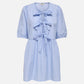 ONLY - Clara Tessa Two-Way Dress - Vista Blue Bright White