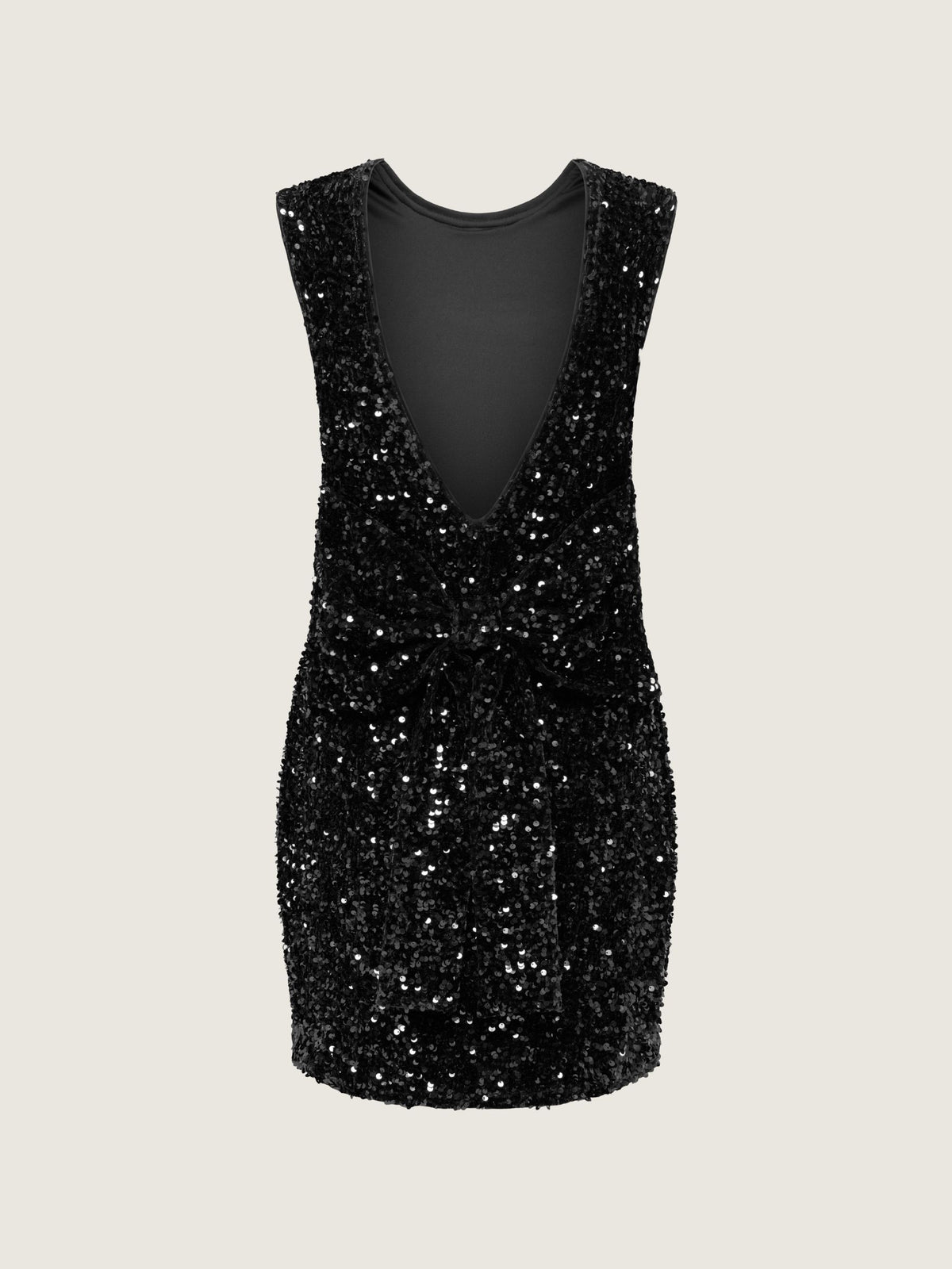 Confidence Sequin Bow Dress