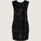 Confidence Sequin Bow Dress