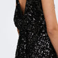 Confidence Sequin Bow Dress