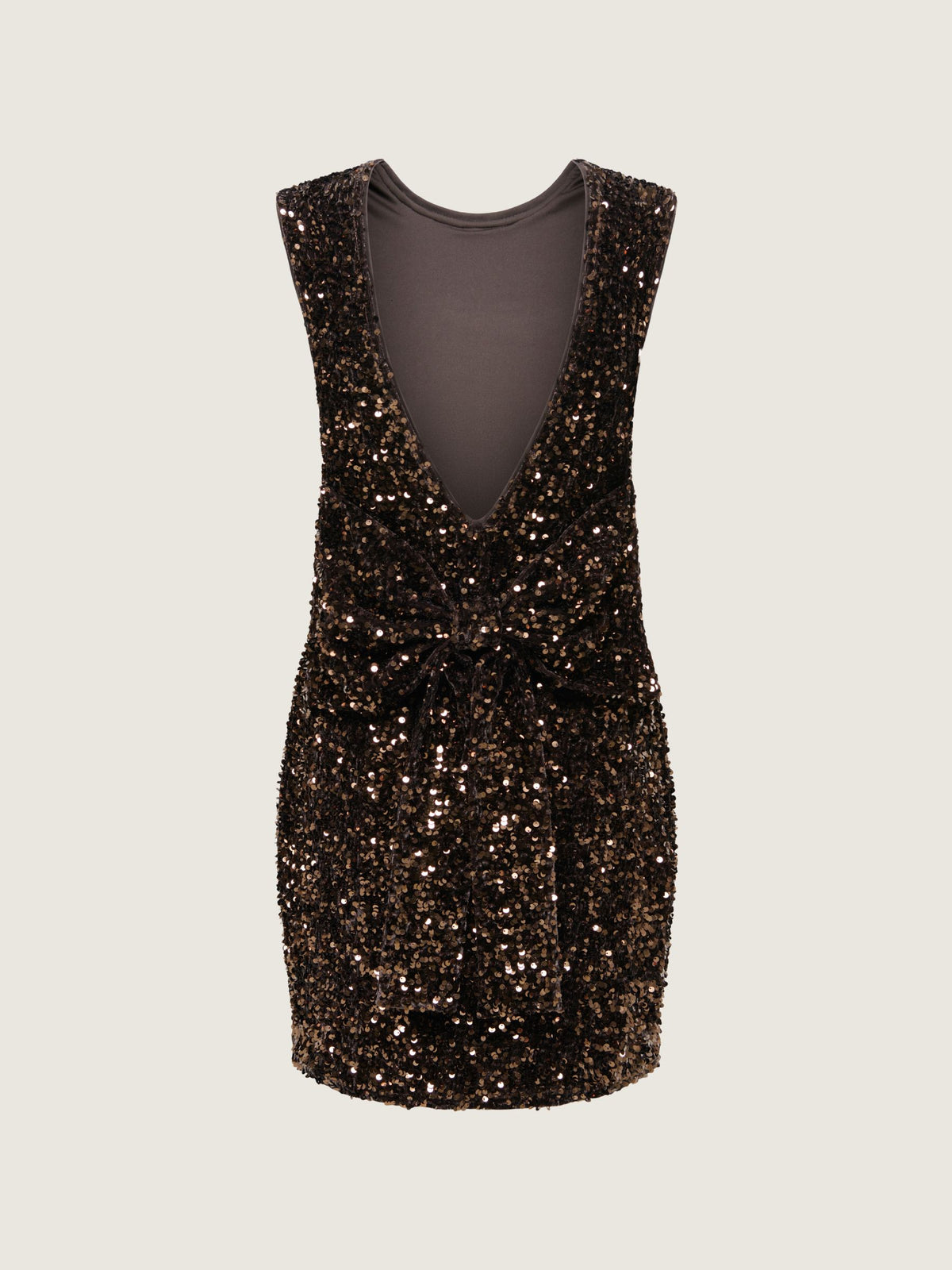 Confidence Sequin Bow Dress