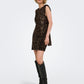 Confidence Sequin Bow Dress