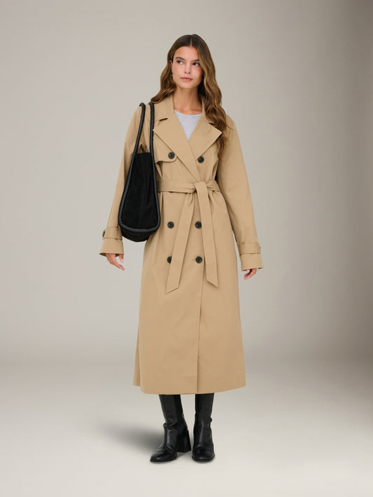 ONLY - Disa Long Trenchcoat - 