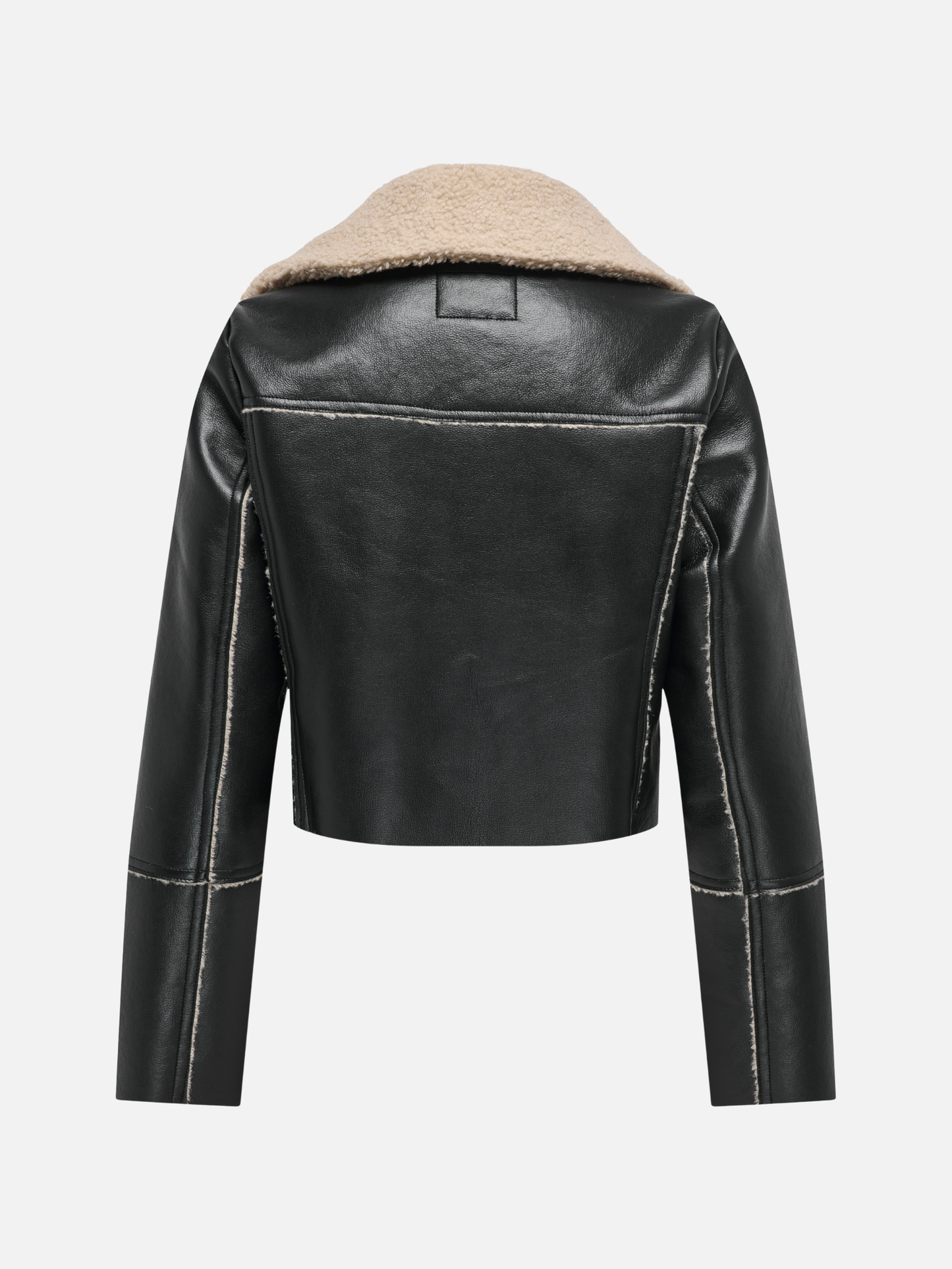 Dora Bonded Short Biker Jacket
