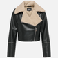 Dora Bonded Short Biker Jacket