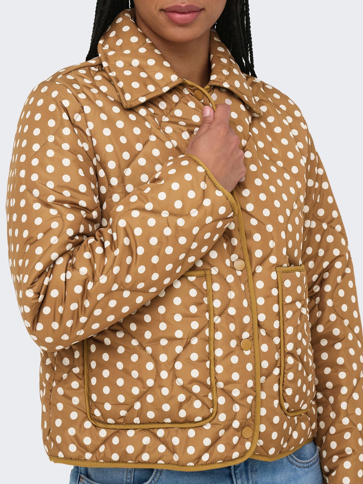 Dot Quilted Jacket